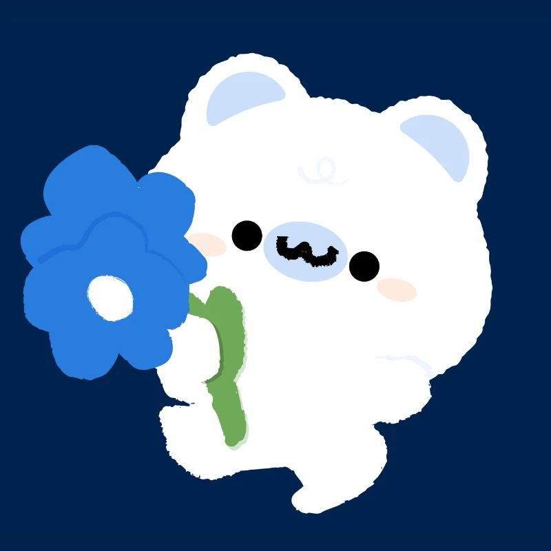 Romantischer Eisbär