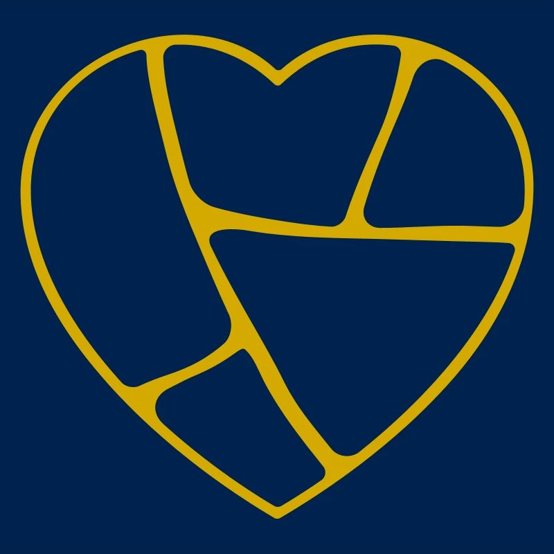 Kintsugi-Herz (hohl)