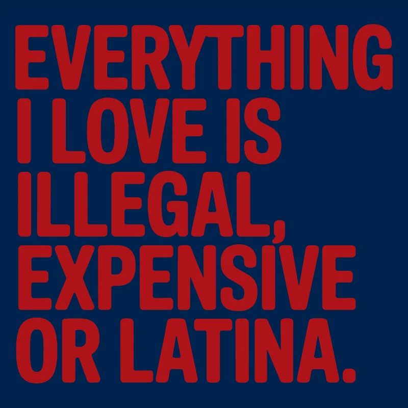 Everything I Love Is Illegal Expensive Or Latina