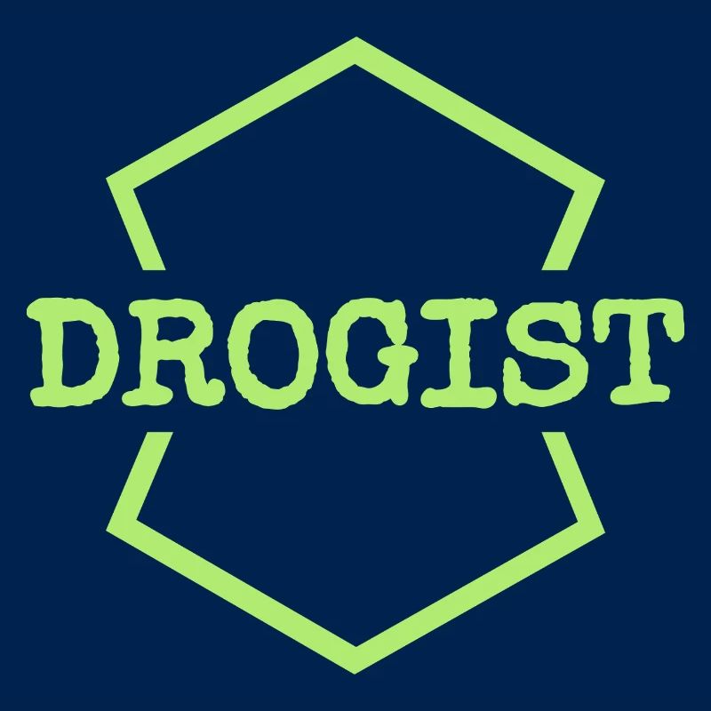 Drogist Neon Hex Logo