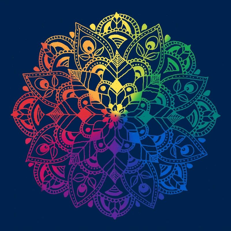Mandala de fleurs