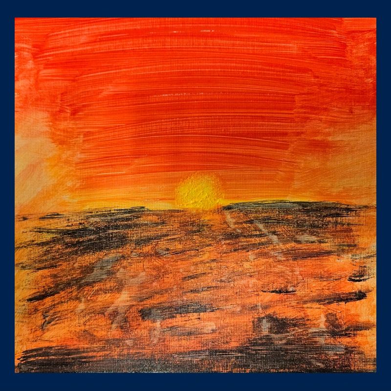 Fire Red Sunset