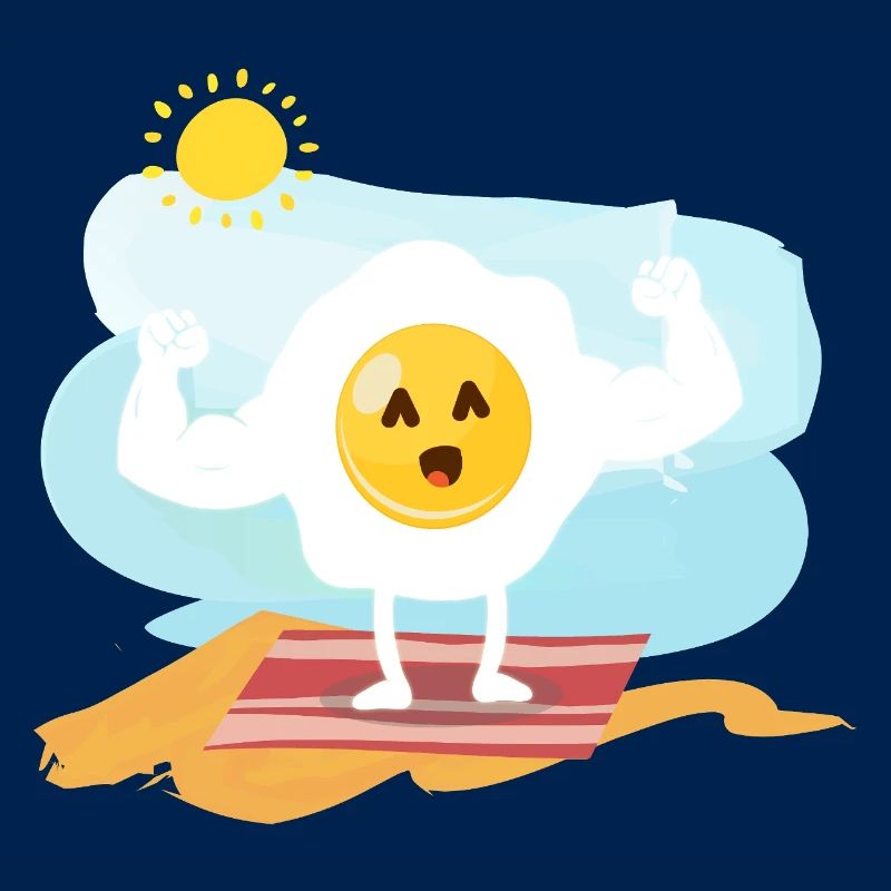 Egg (muscles, beach)