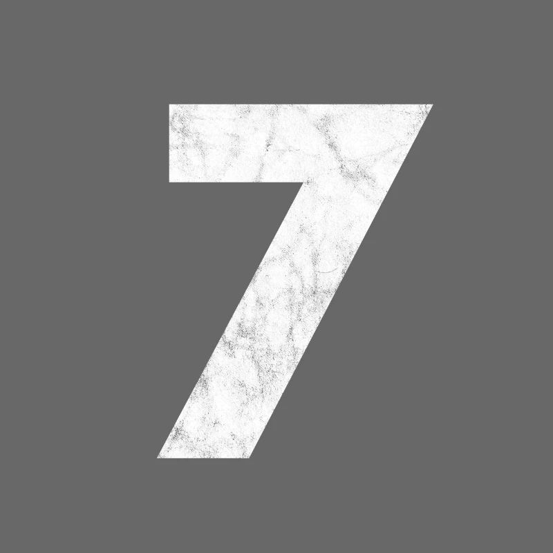 Numéro 7, numéro 7, 7, sept, numéro sept, sept,