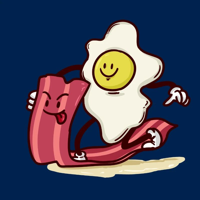 Ei reitet Bacon-Scheibe