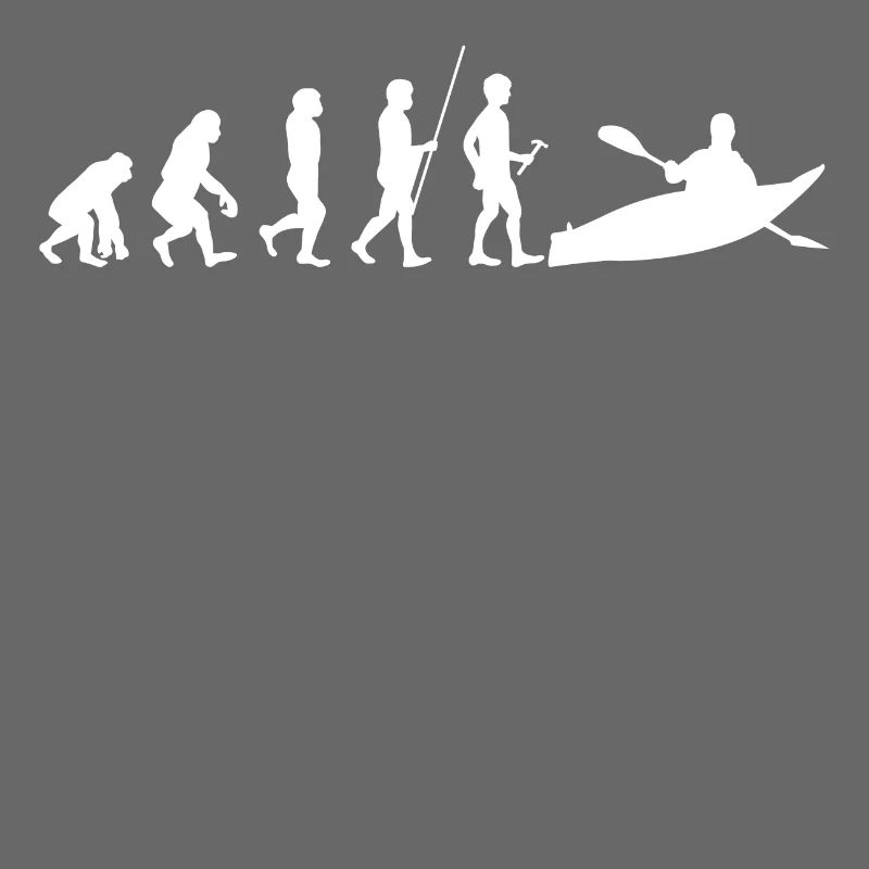 Evolution to Kayak Driver T-Shirt Gift