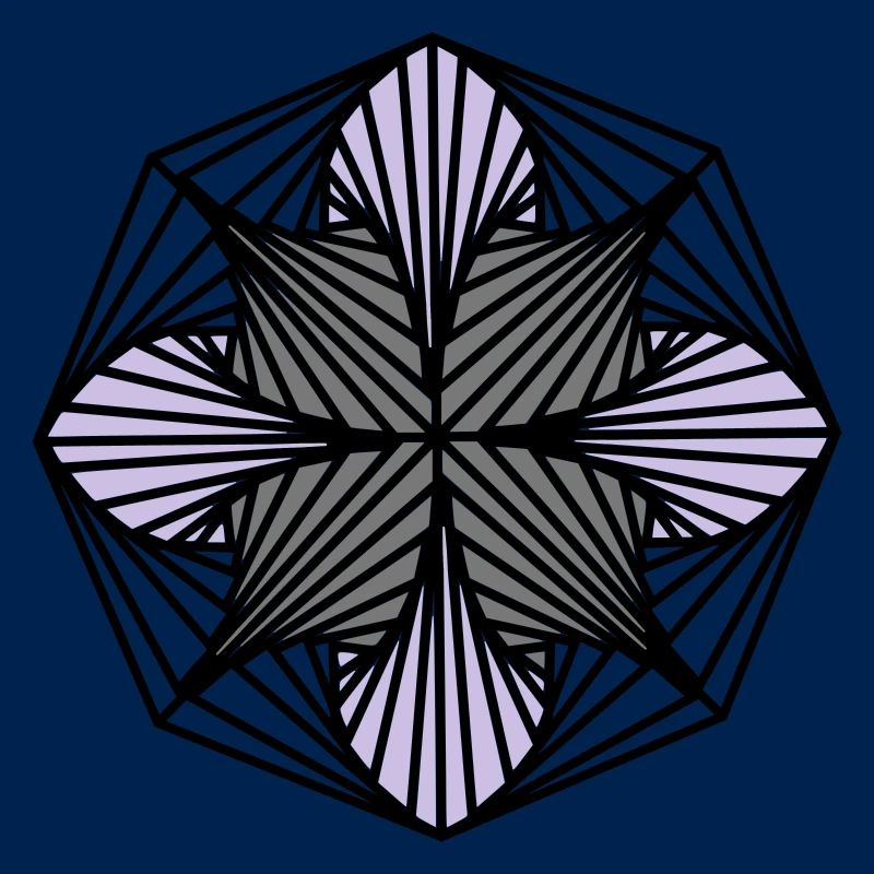 Geometric Art: Octagon (Shaded)