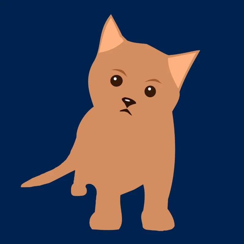 Conception de la Surface Chaton Marron