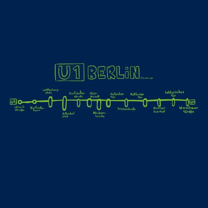 Berlin U-Bahn - U1 - HD - Germany
