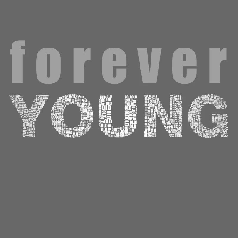 forever young Geschenkidee jung Mädchen