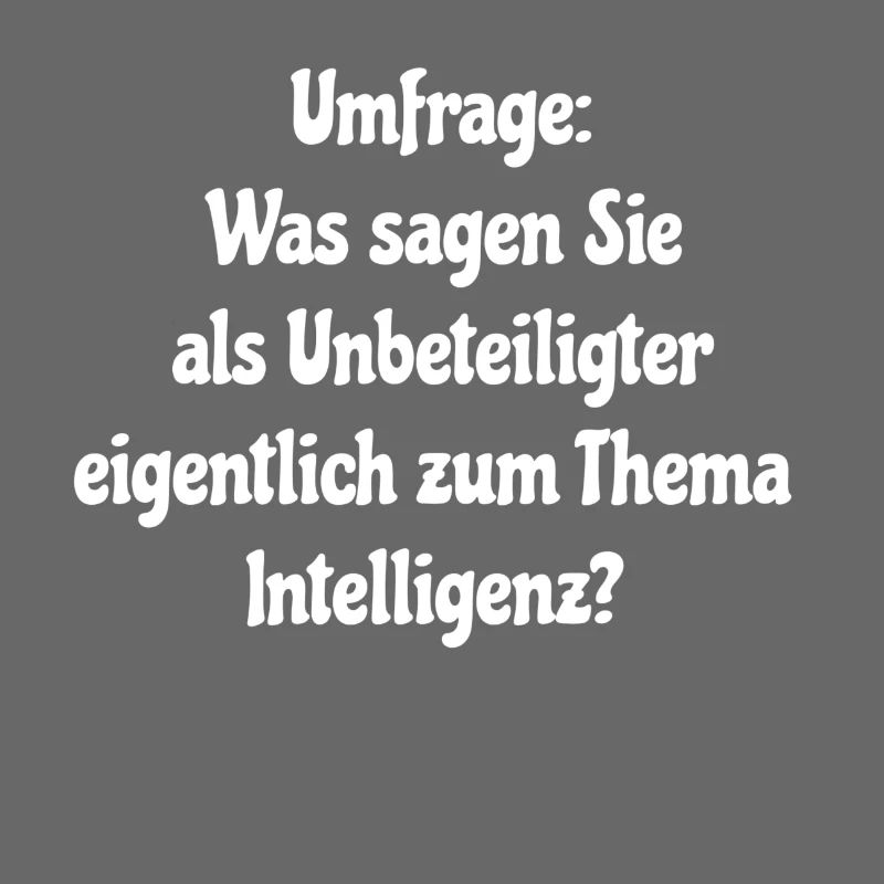 Intelligence Survey - Inventive Gift