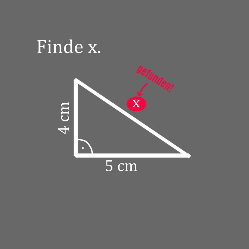 Find x Math Triangle
