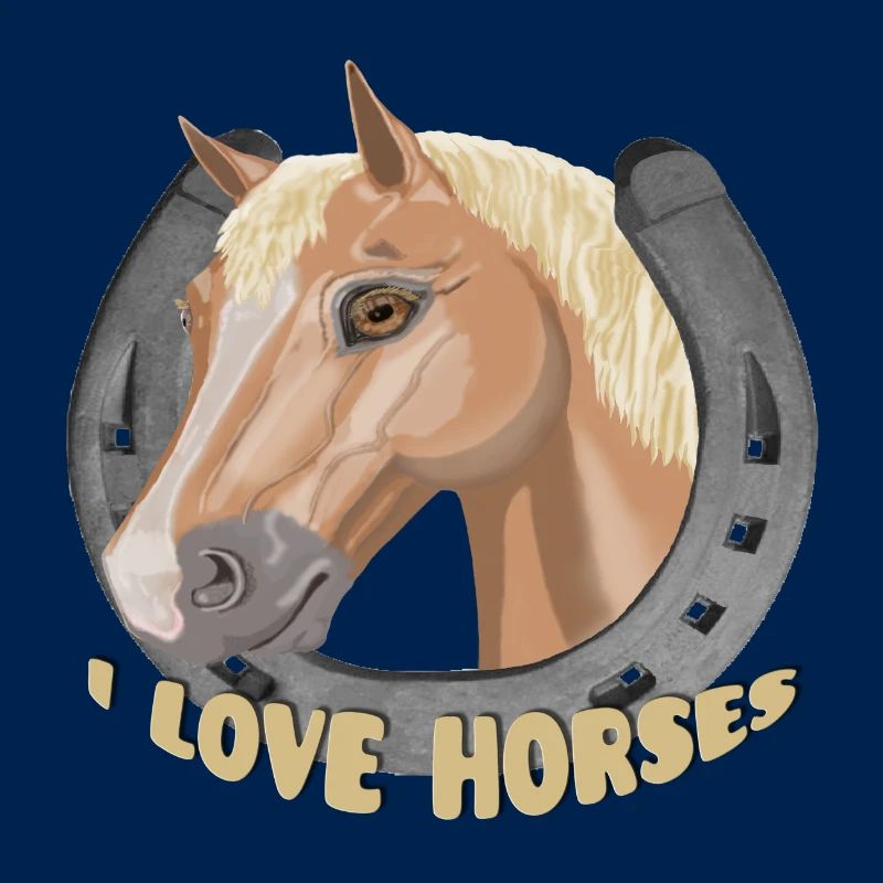 Ich liebe Pferde Pferd Pferd