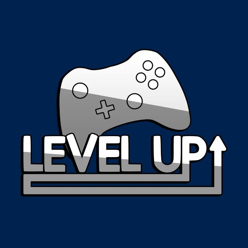 LEVEL UP + Controller - Gaming