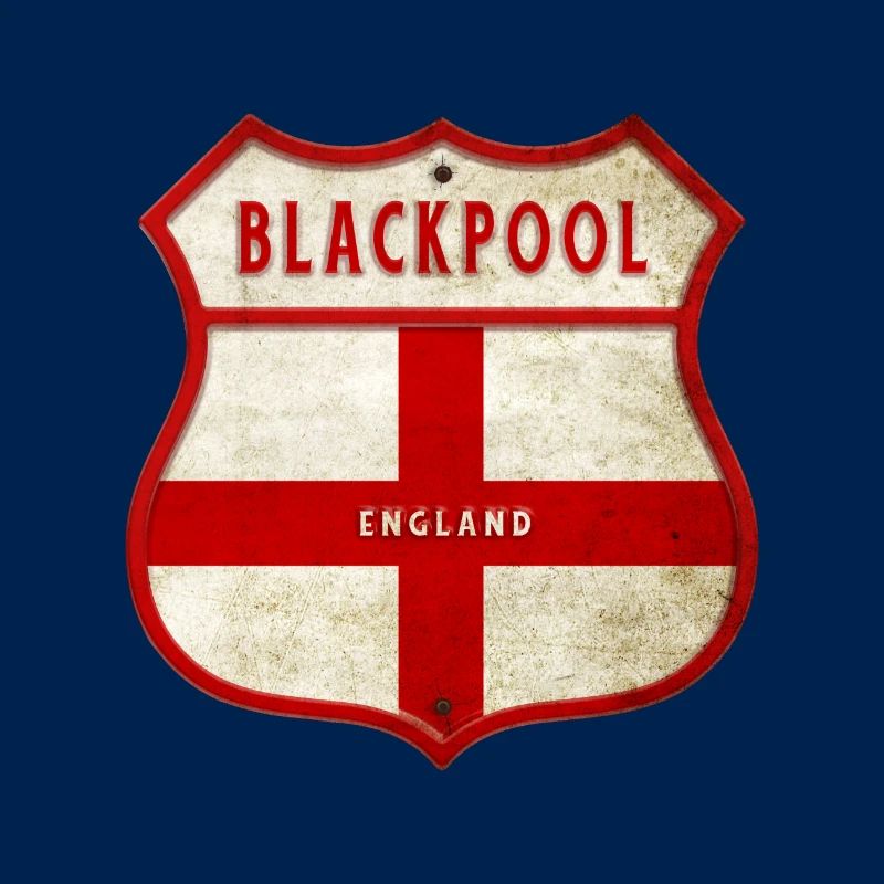 Blason de Blackpool, Angleterre