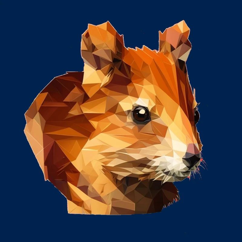 Polygon Eichhörnchen