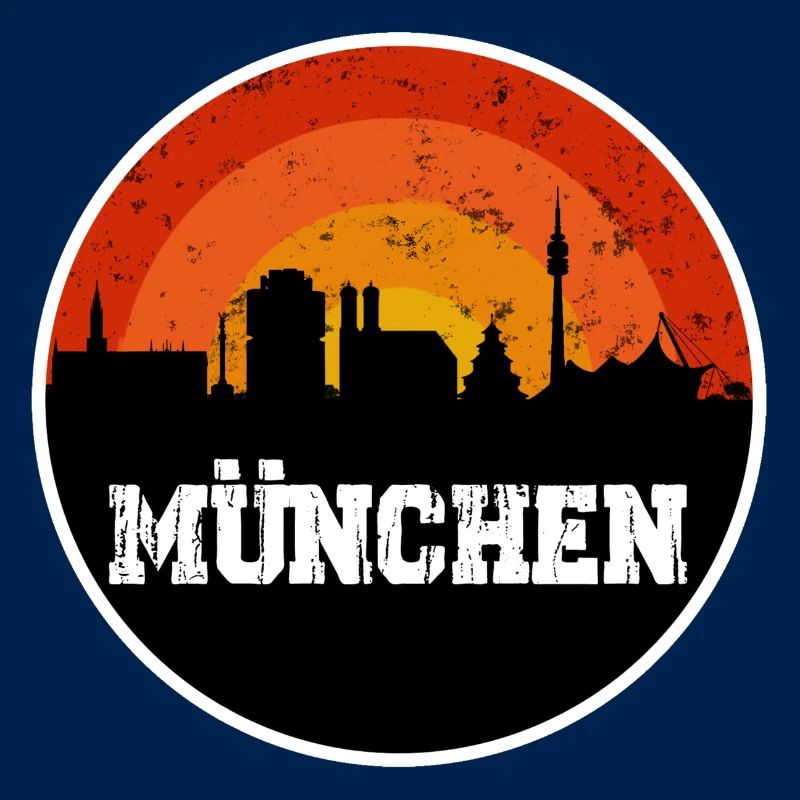 Munich Skyline Original
