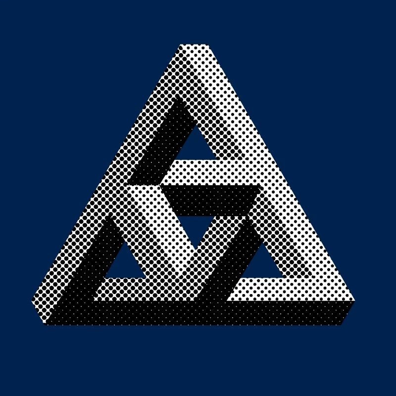 Optical Illusions Design Triangle