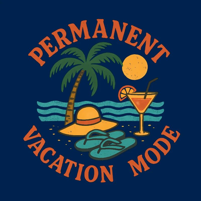 Permanenter Urlaub Retro-Modus