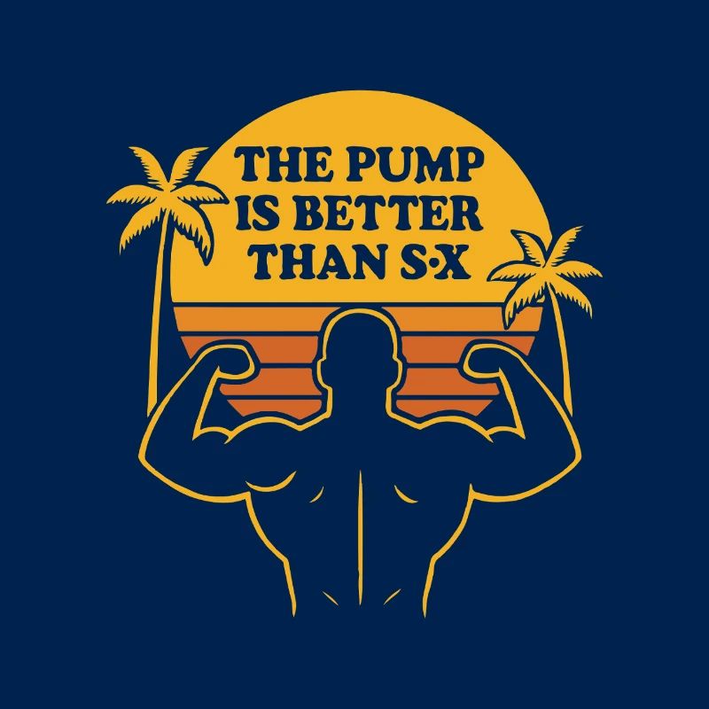 The Pump Is Better – Gym Tee