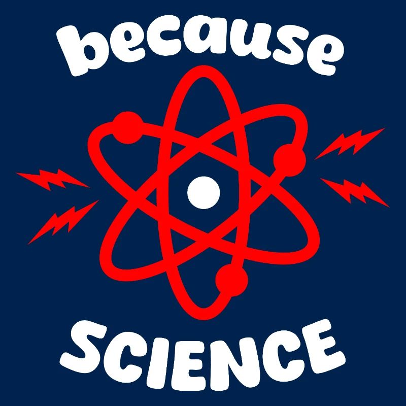 Because Science Atom Rouge