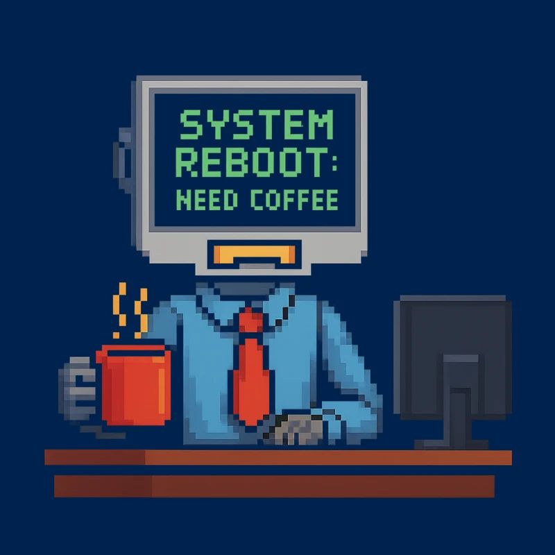 system reboot need coffee