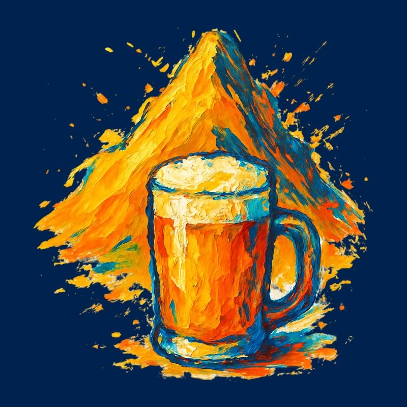 Explosion de couleurs de la bière Summit