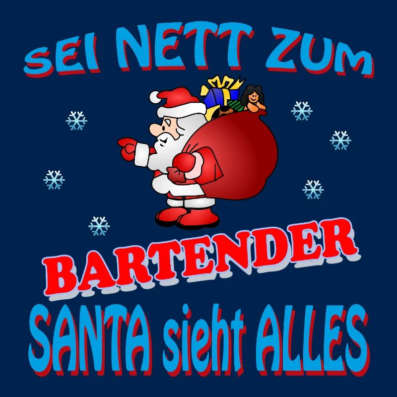 SANTA BARTENDER