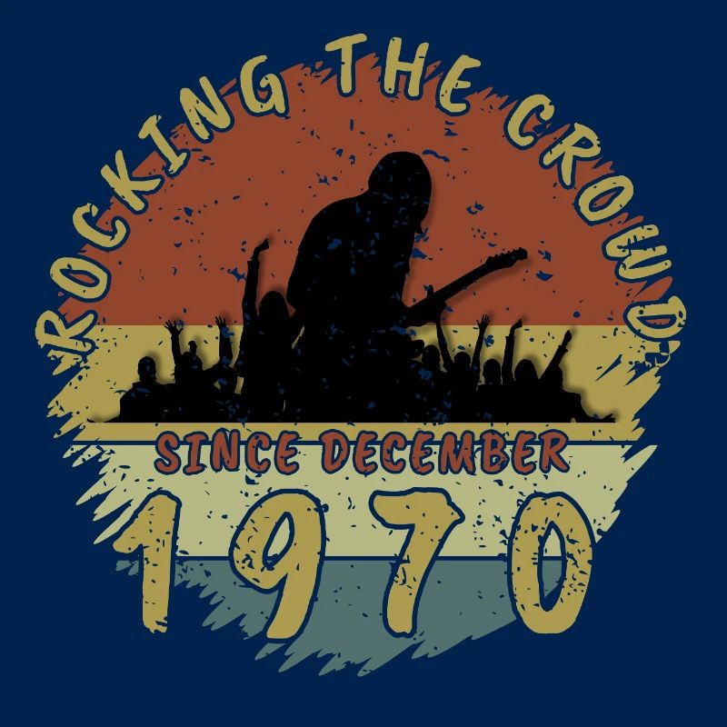 55. Geburtstag Rocking the crowd GIT 12/1970