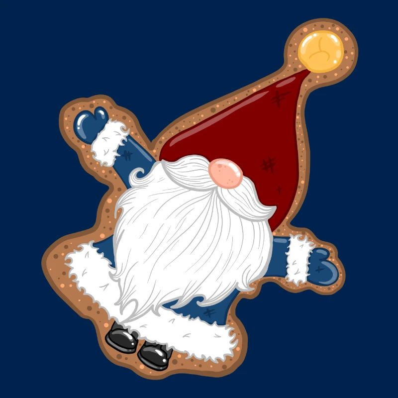 BiscuitSanta in a gingerbread frame