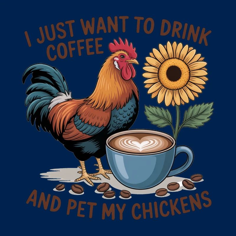 Hühner Kaffee