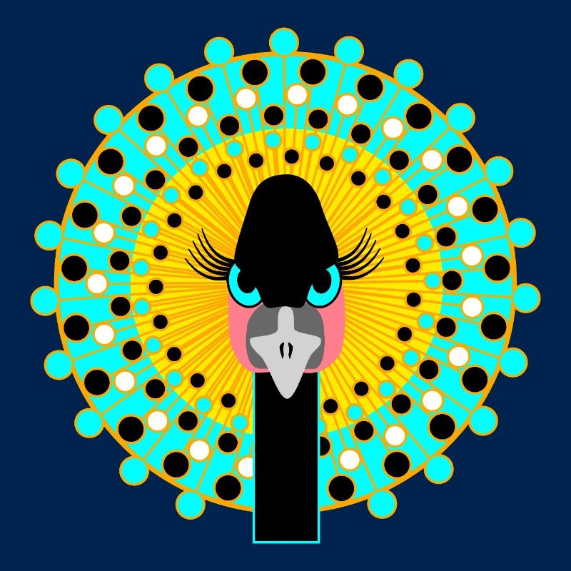 Vogel-Mädchen-Power