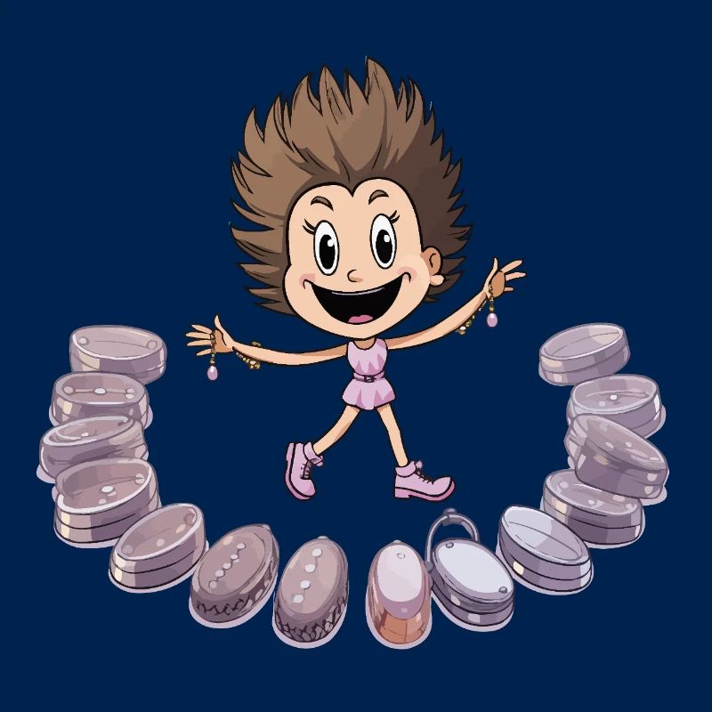 Macaron Dancing Girl