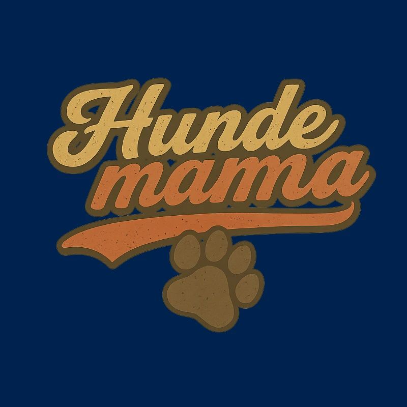 Hundemama Vintage Pfoten