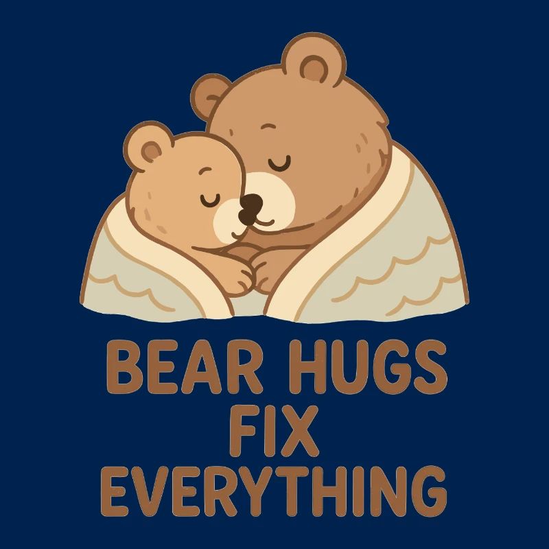 Two Bears Hug – Bear Hugs Fix Everything