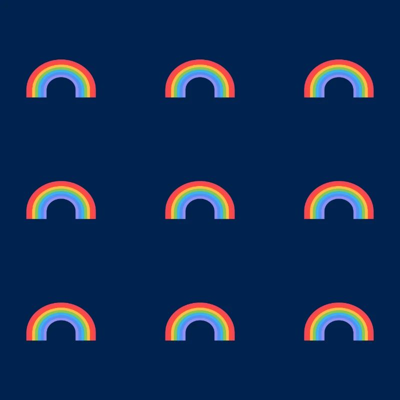 Regenbogen-Muster