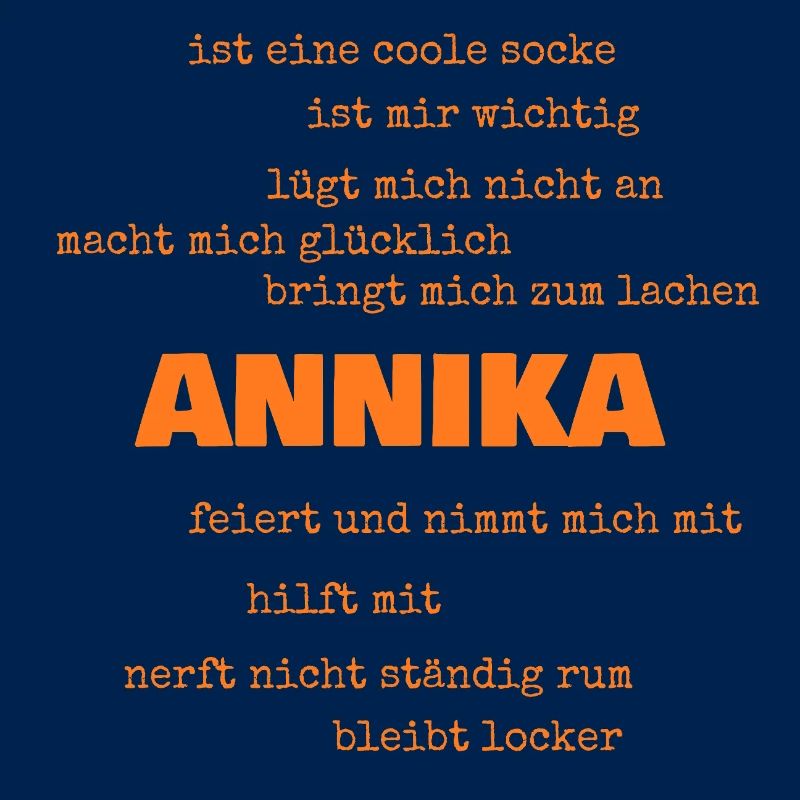 Annika als Spruch