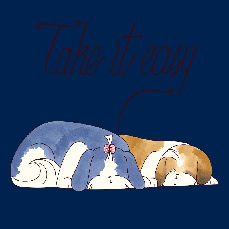 Doucement, chiots Shihtzu