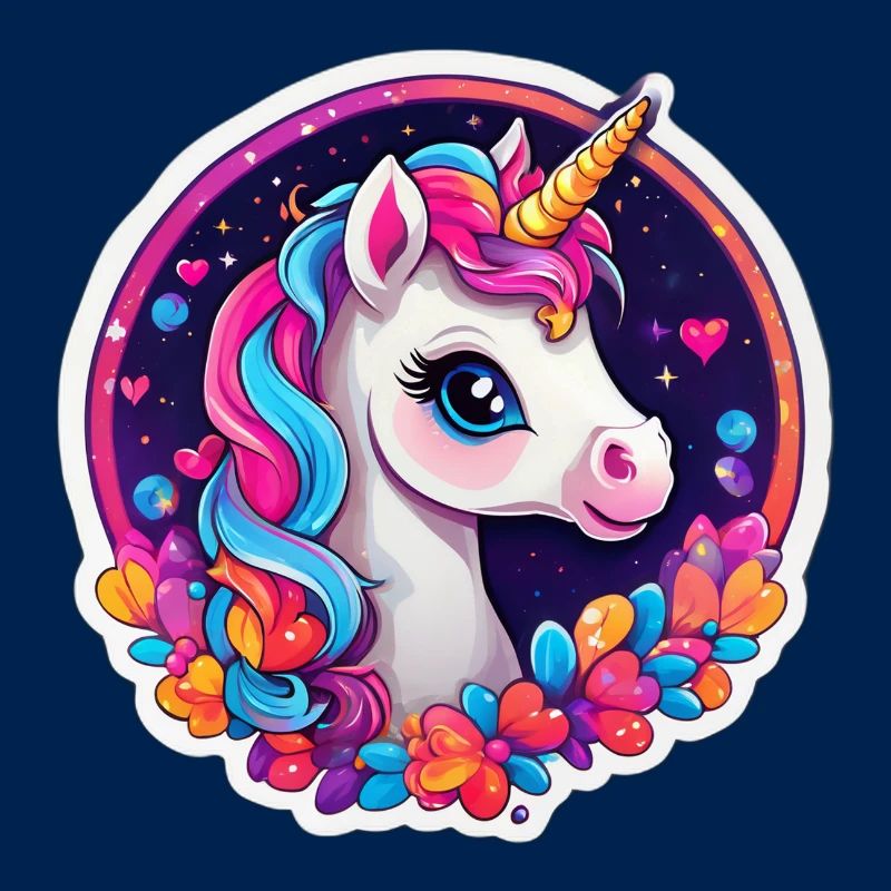 Sternenregenbogen-Einhorn