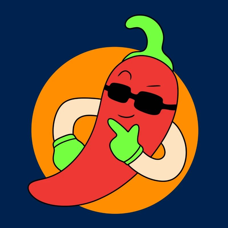 Cool chilli pepper