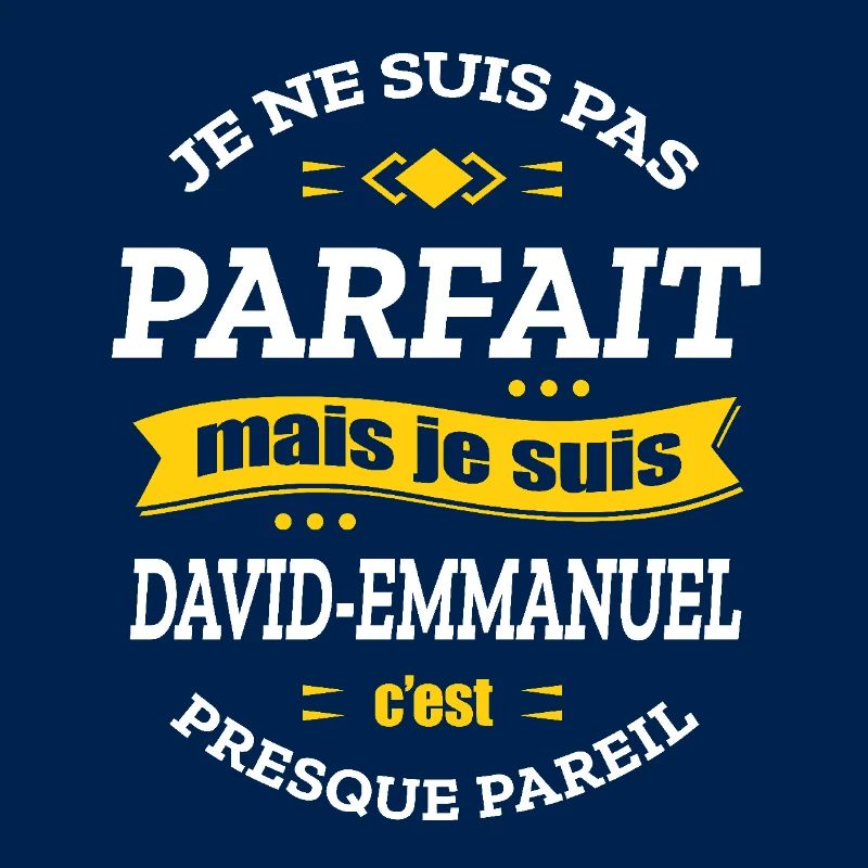 DAVID-EMMANUEL PARFAIT - PRENOM DAVID-EMMANUEL