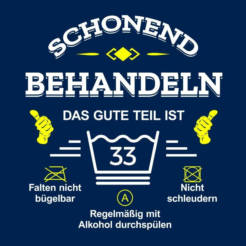 SCHONEND BEHANDELN 33. GEBURTSTAG
