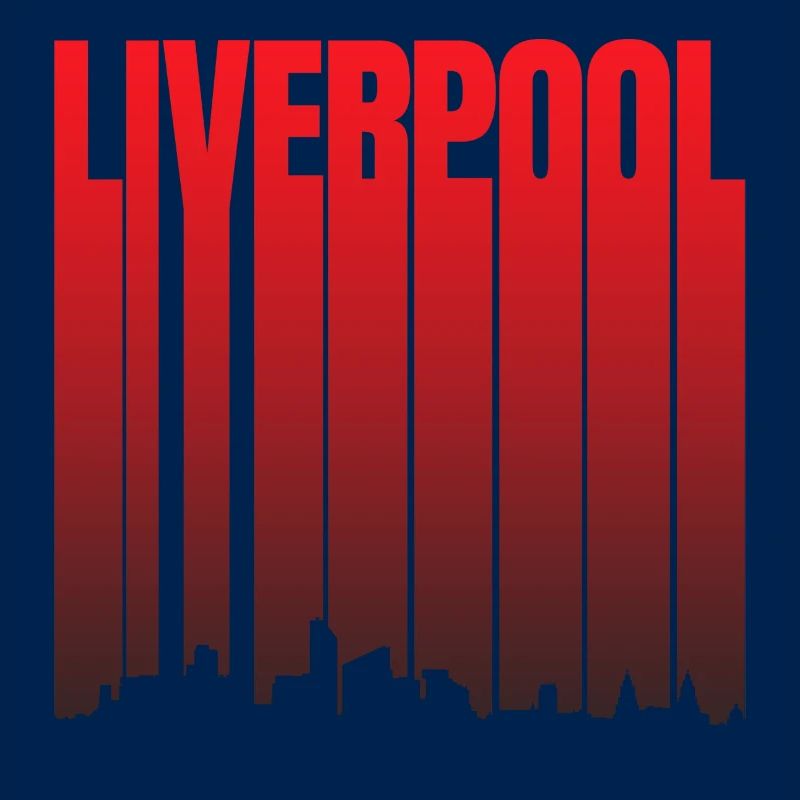 Liverpool Skyline Gradient