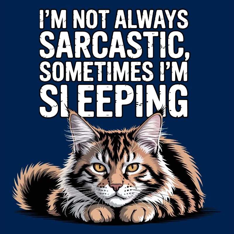 Sarkastischer Katzenschlaf