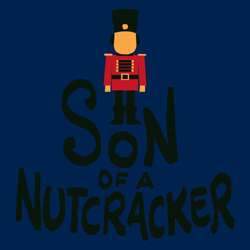 Sohn eines Nussknacker-Weihnachtskostüm-Wortspiel-Geschenks