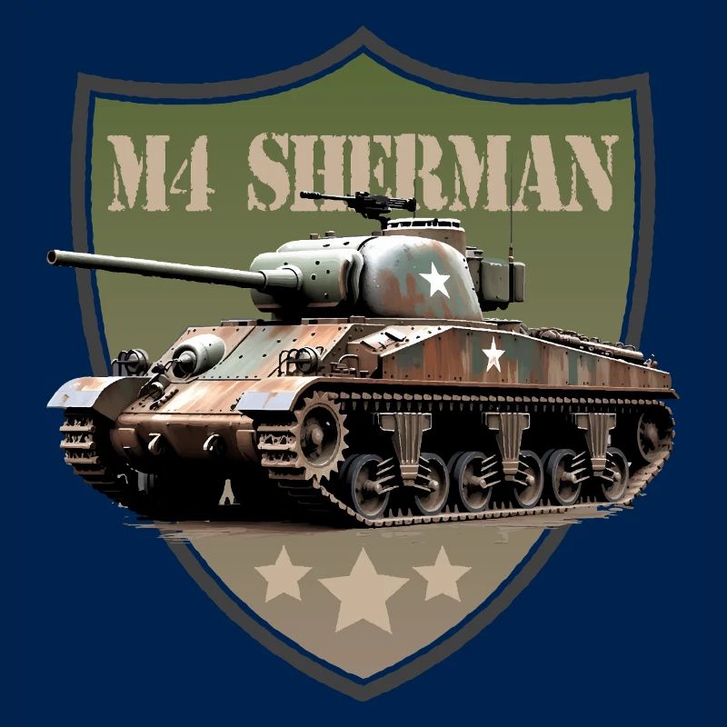 M4 Sherman Tank Crest