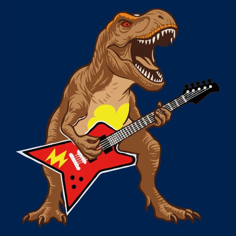 T-Rex rockt mit Flying V