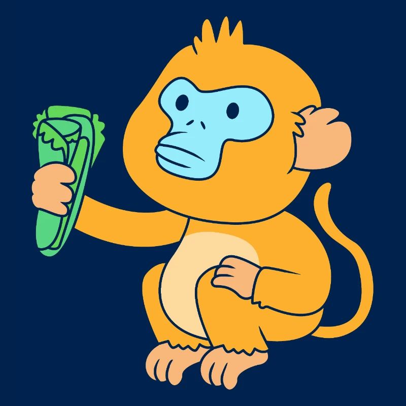 Snub-nosed monkey Monkey Chimpanzee