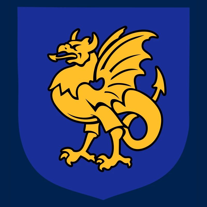 fantasy creature griffin drawing Bornholm