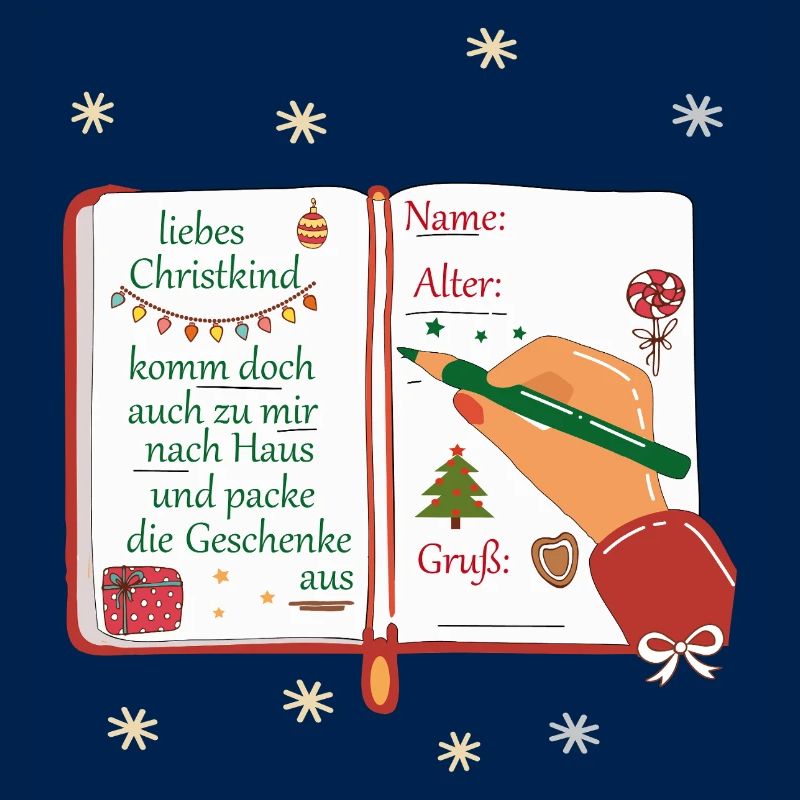 Wunschzettel Christkind 
